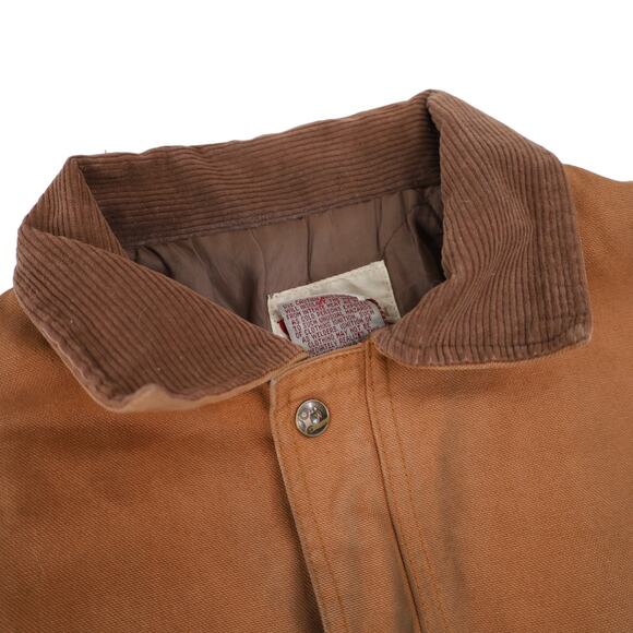 Vintage Woodsman Canvas Work Jacket. Features quilted liner - Picture 8 of 13